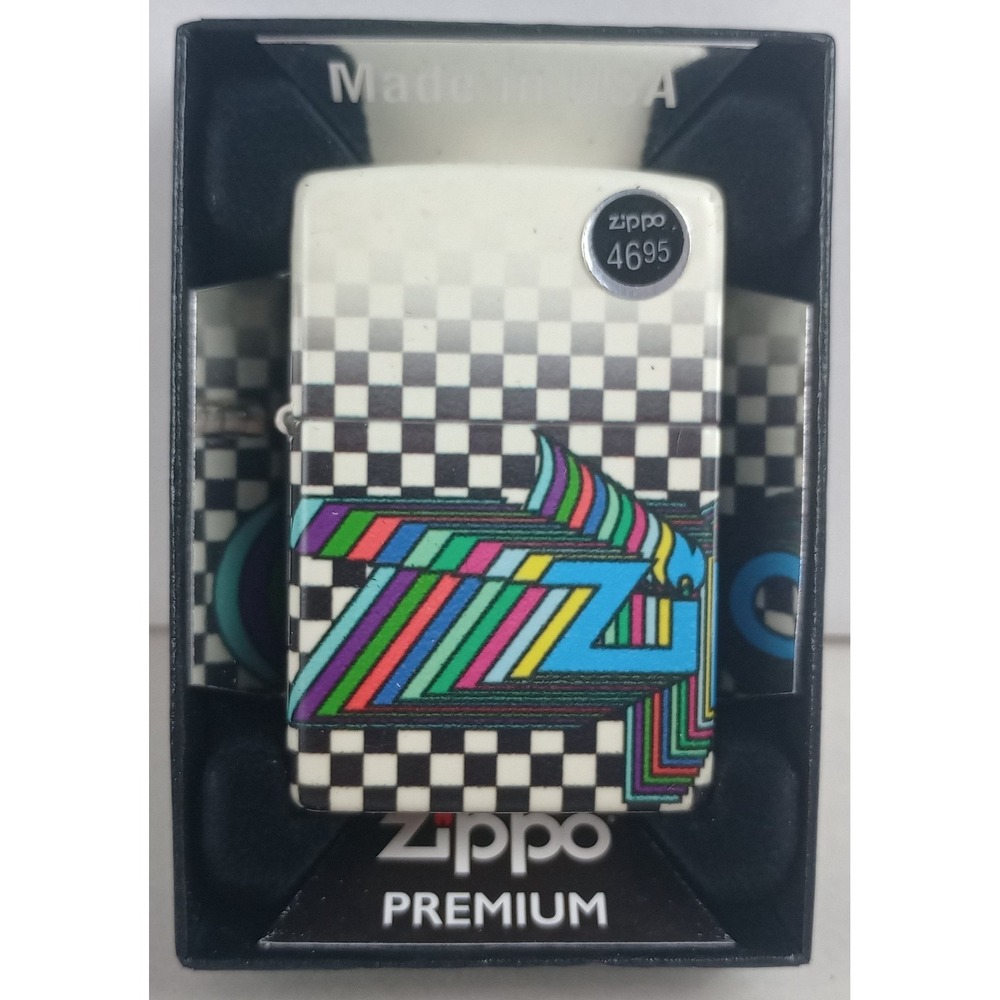 Brand New in Box Genuine Zippo Lighter Nostalgia 540 Color Glow in the Dark